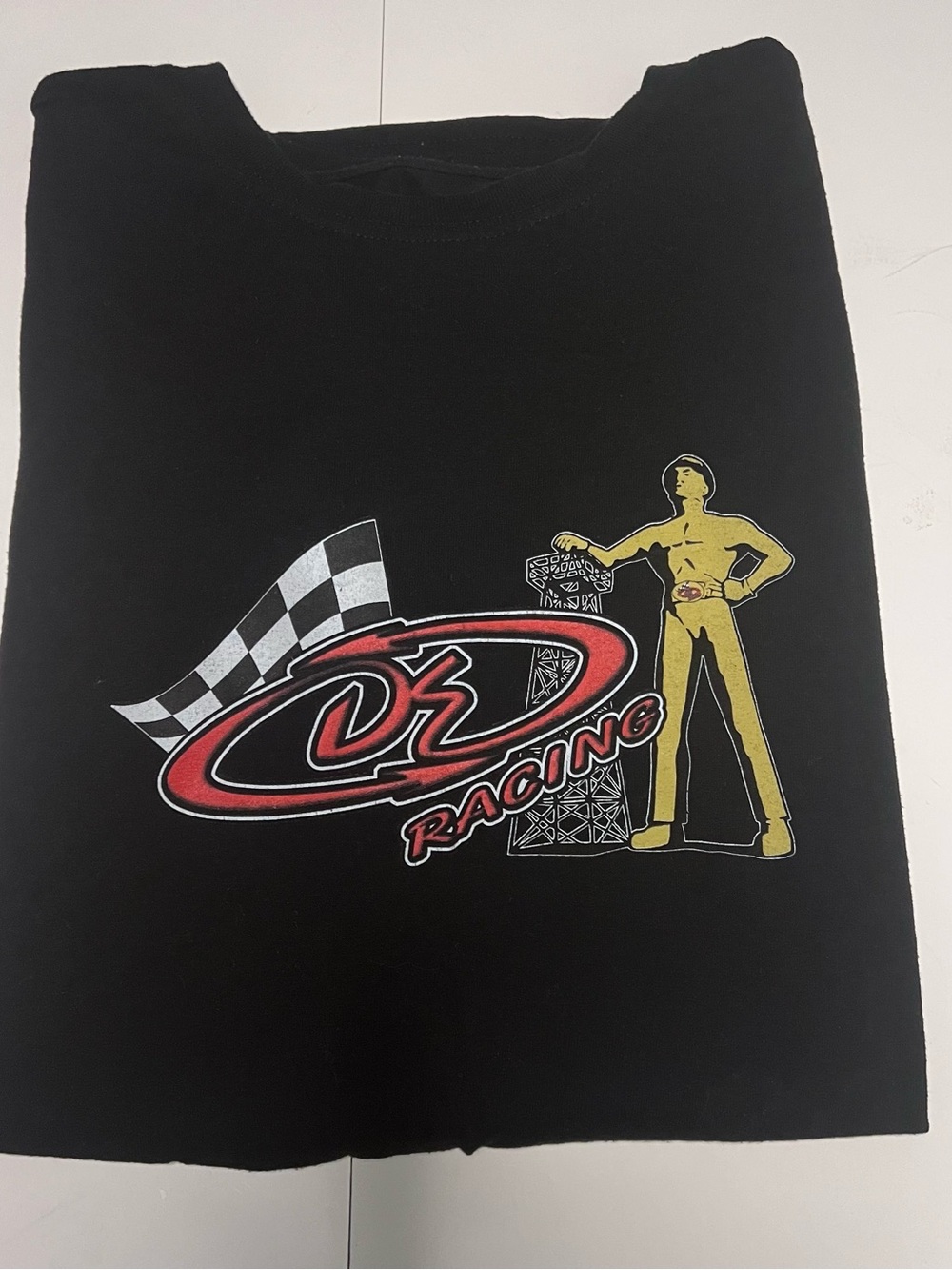VTG Style D2 Racing Sprint Car Graphic Tee 2XL Heavy GorpCore Motorsports Shirt